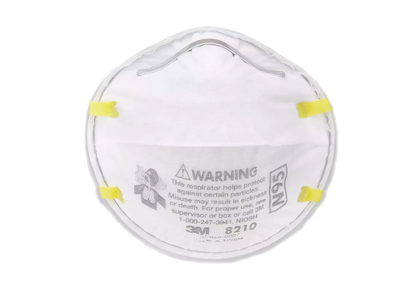 3M 8210 N95 Industrial Respirator