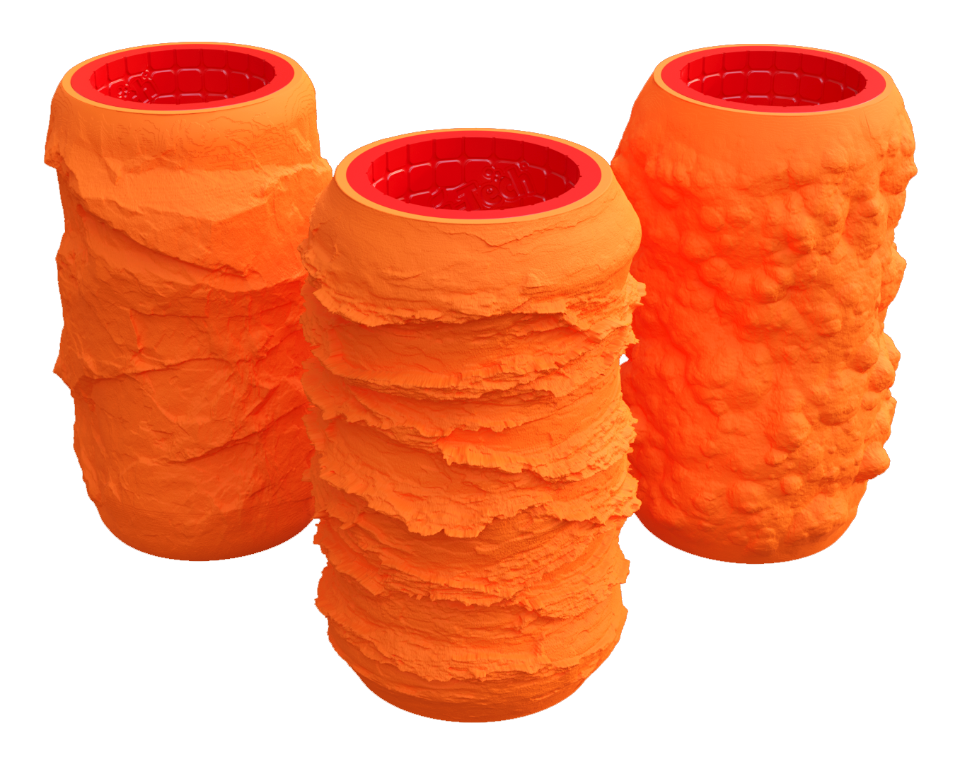 4" Premium Silicone Texture Roller Stamp for Epoxy