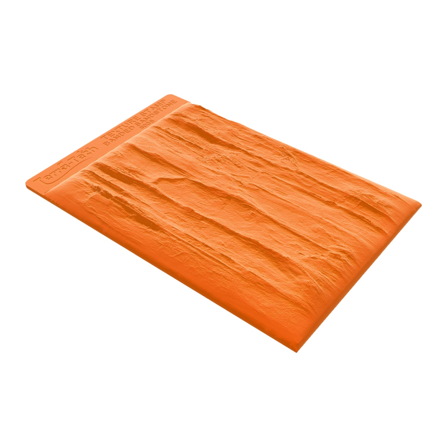 Terra-Tech™ BANDED SANDSTONE — Silicone Texture Rollers & Stamps