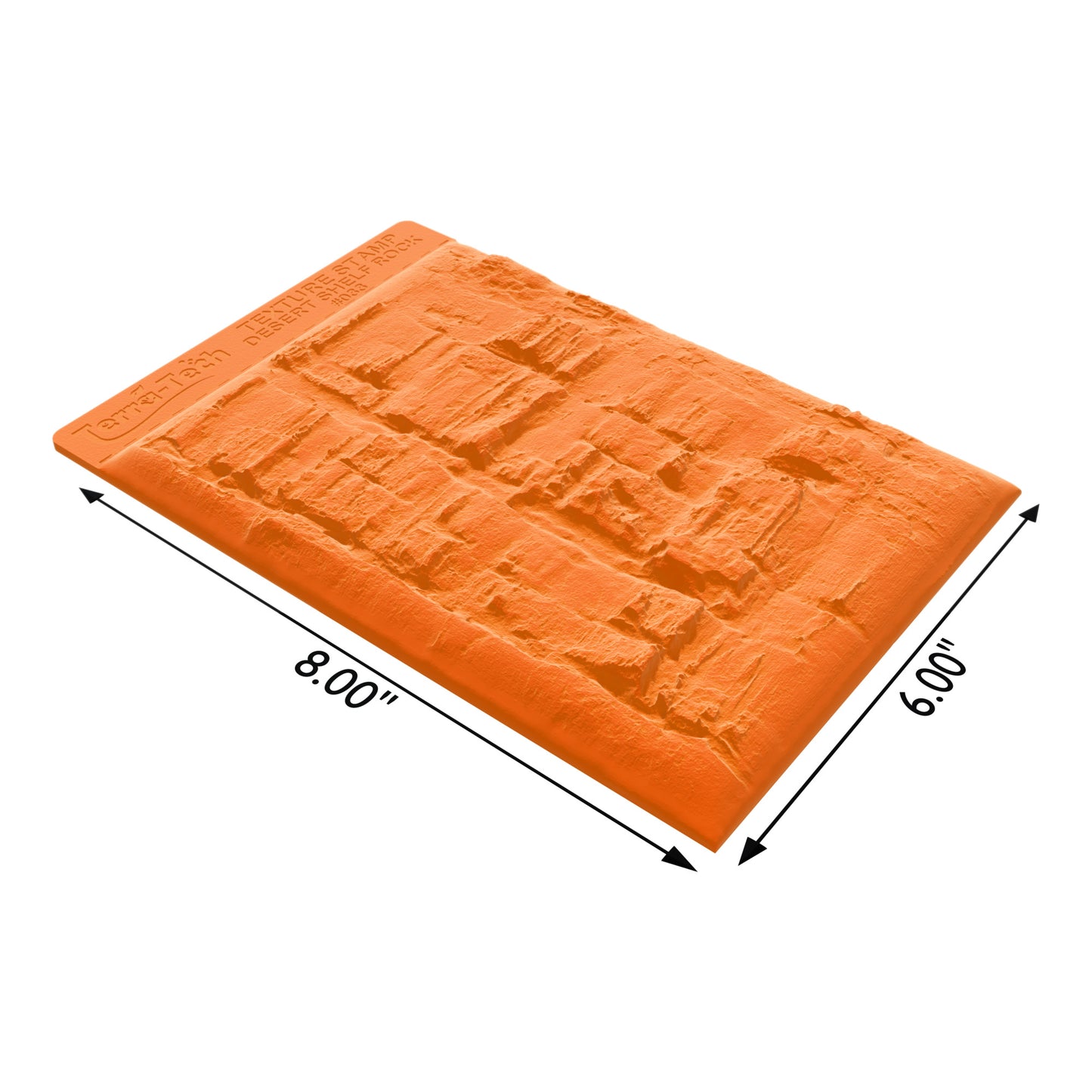 Terra-Tech™ DESERT SHELF ROCK — Silicone Texture Rollers & Stamps