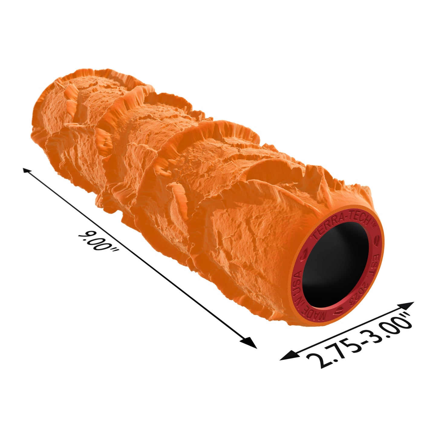 Terra-Tech™ DRY CRACKED EARTH — Silicone Texture Rollers & Stamps