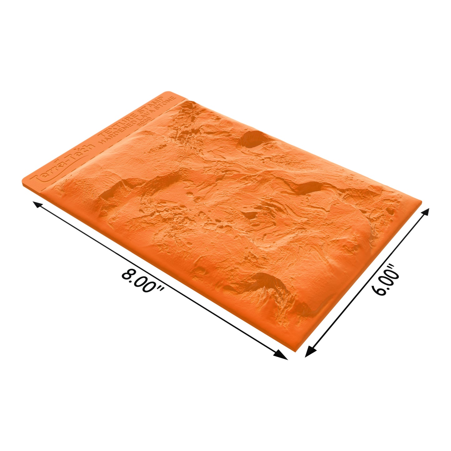 Terra-Tech™ HARDENED LAVA STONE — Silicone Texture Rollers & Stamps