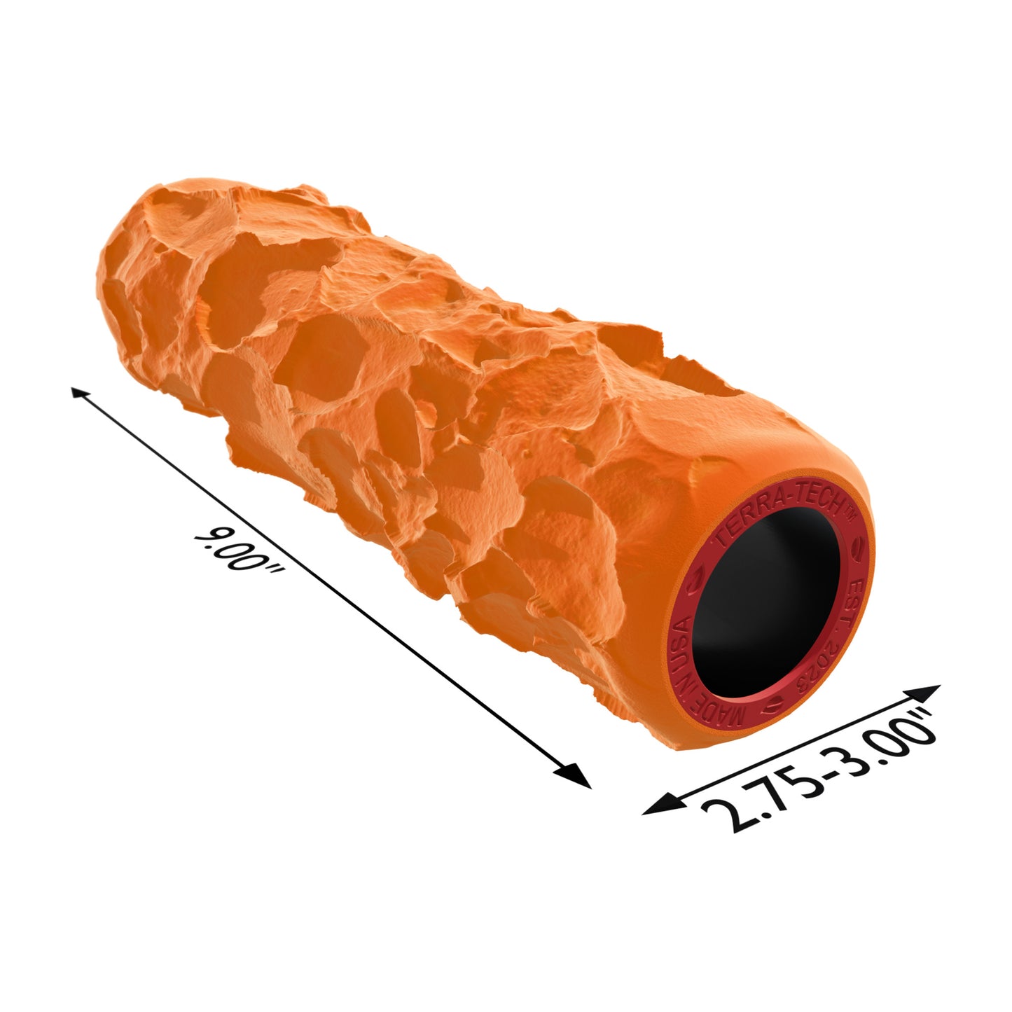 Terra-Tech™ NATURAL RIVERBED STONES — Silicone Texture Rollers & Stamps