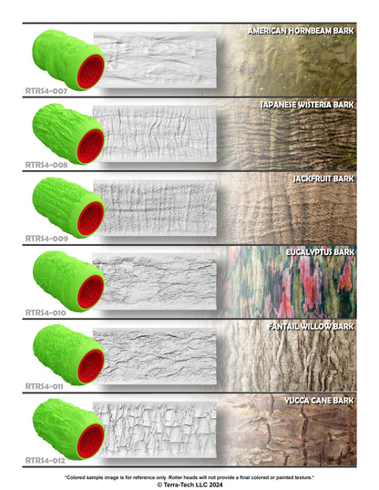 4" Premium Rubber Texture Roller Stamp for Concrete