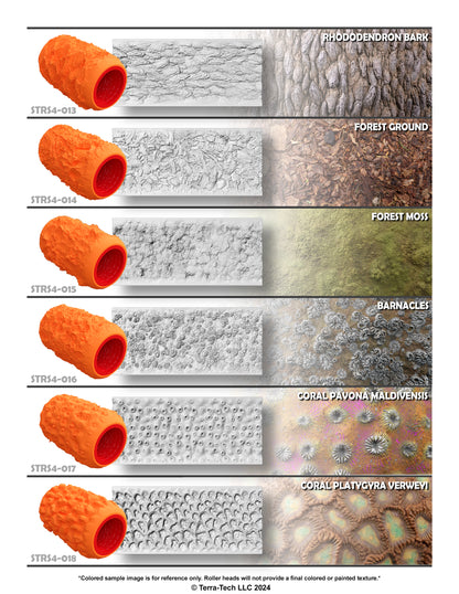 4" Premium Silicone Texture Roller Stamp for Epoxy
