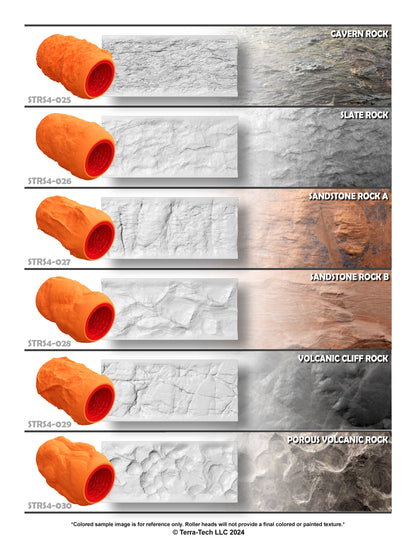 4" Premium Silicone Texture Roller Stamp for Epoxy