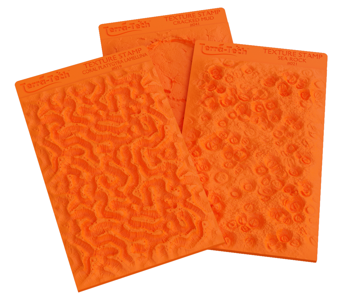 4x6" Premium Silicone Texture Stamp for Epoxy