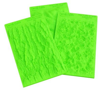 4x6" Premium Rubber Texture Stamp for Concrete
