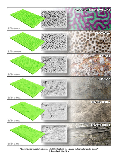 4x6" Premium Rubber Texture Stamp for Concrete