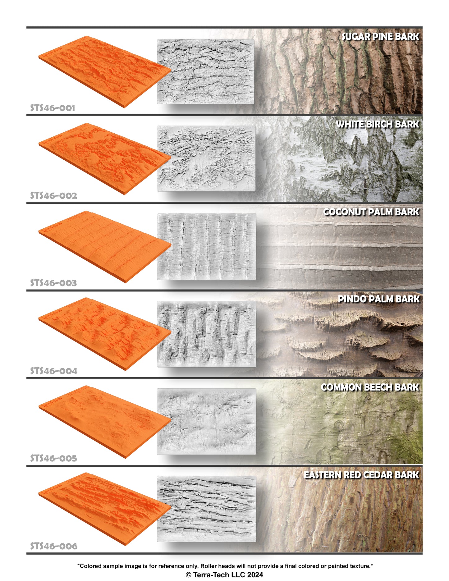 4x6" Premium Silicone Texture Stamp for Epoxy