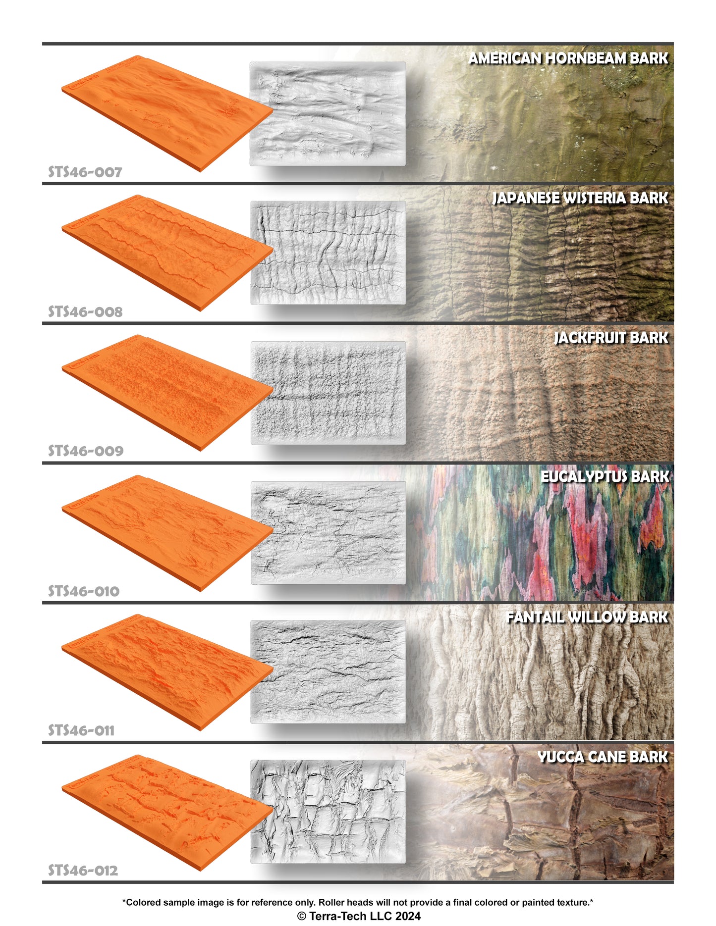 4x6" Premium Silicone Texture Stamp for Epoxy