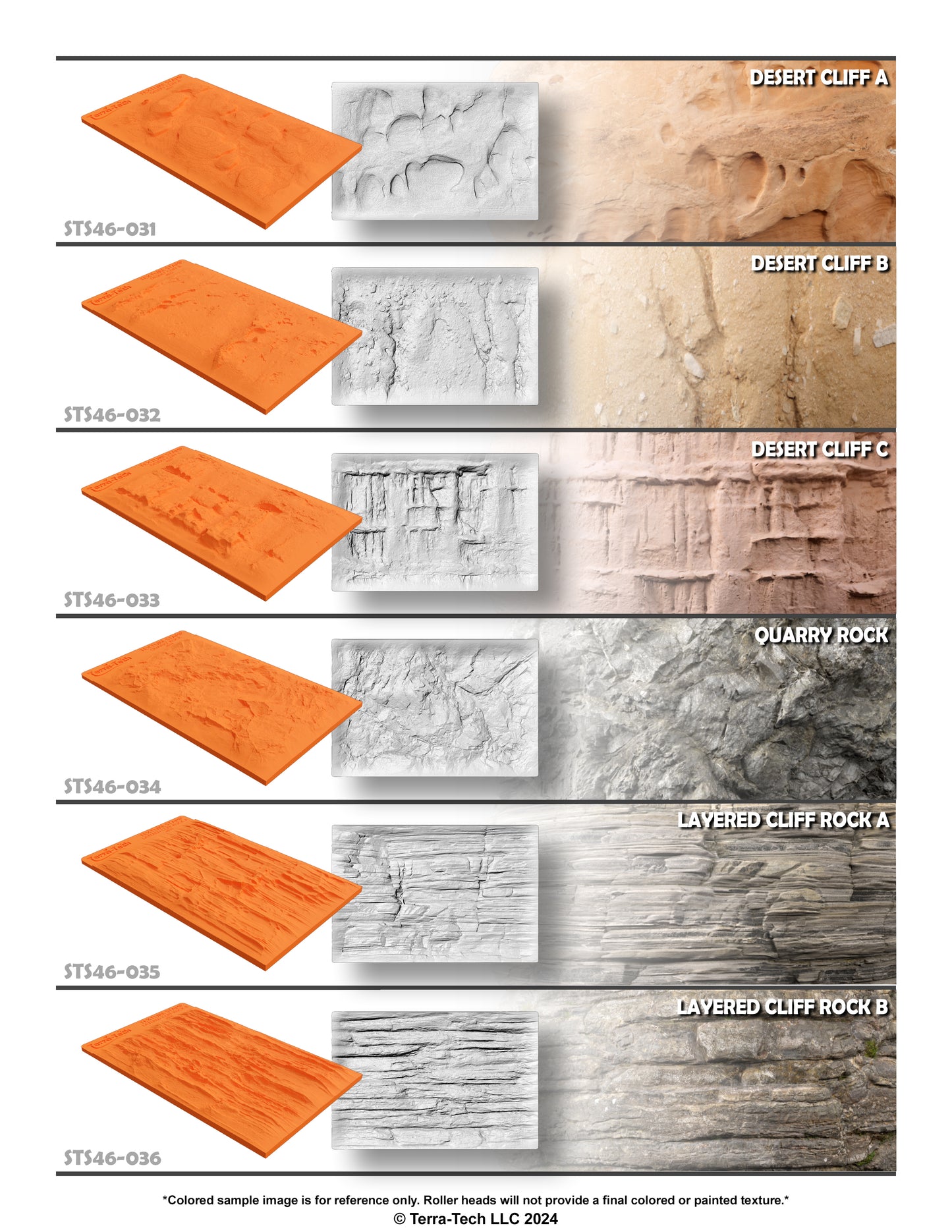 4x6" Premium Silicone Texture Stamp for Epoxy