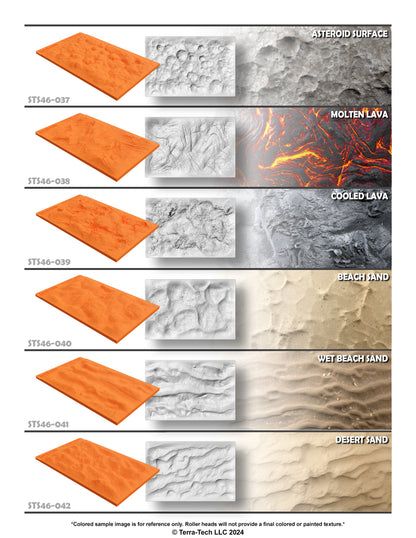 4x6" Premium Silicone Texture Stamp for Epoxy