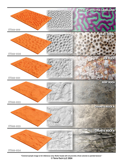 6x8" Premium Silicone Texture Stamp for Epoxy