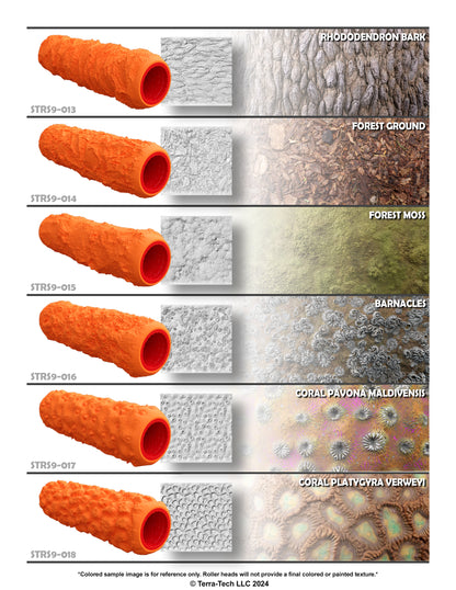 9" Premium Silicone Texture Roller Stamp for Epoxy