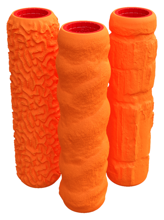 9" Premium Silicone Texture Roller Stamp for Epoxy
