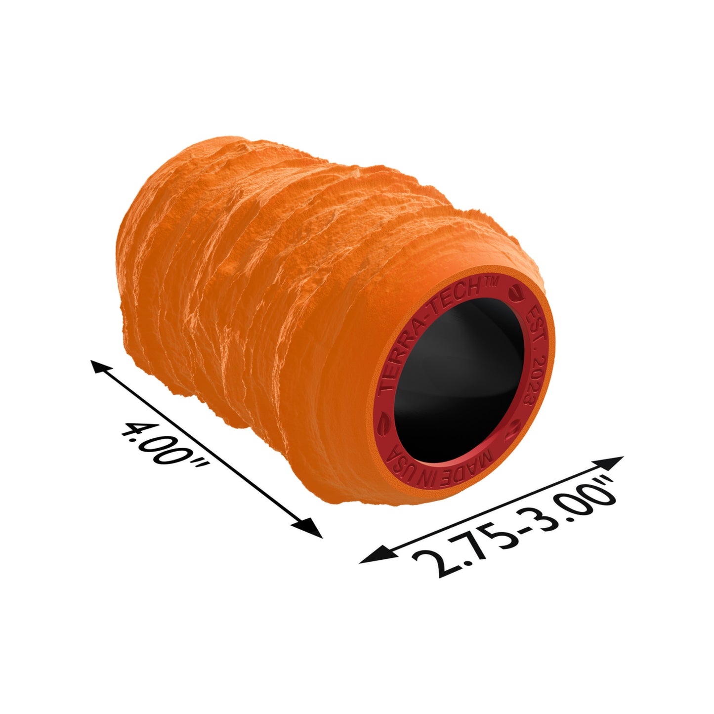 Terra-Tech™ BANDED SANDSTONE — Silicone Texture Rollers & Stamps