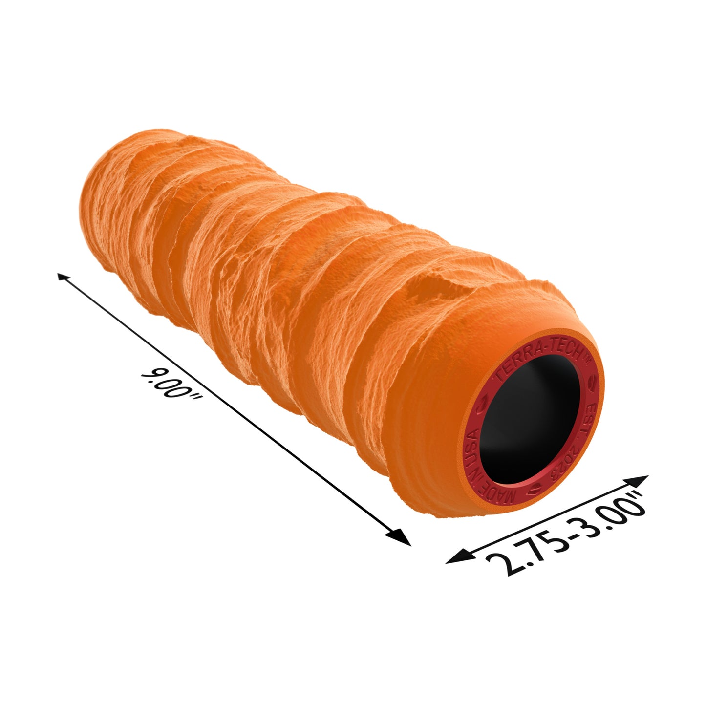 Terra-Tech™ BANDED SANDSTONE — Silicone Texture Rollers & Stamps