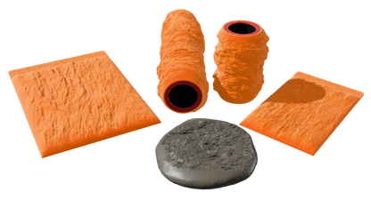 Terra-Tech™ CAVERN PHYLLITE ROCK — Silicone Texture Rollers & Stamps