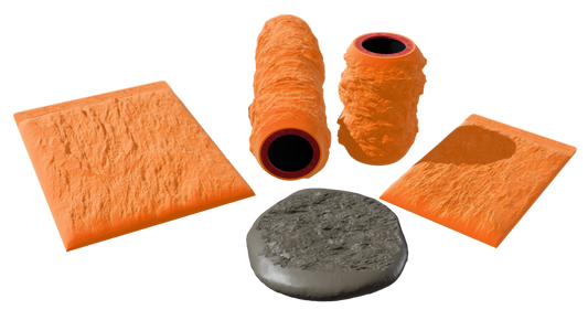 Terra-Tech™ CAVERN PHYLLITE ROCK — Silicone Texture Rollers & Stamps