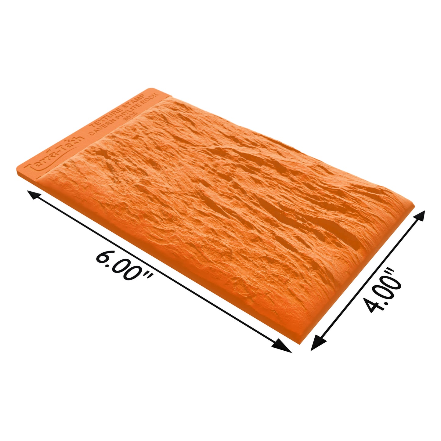 Terra-Tech™ CAVERN PHYLLITE ROCK — Silicone Texture Rollers & Stamps