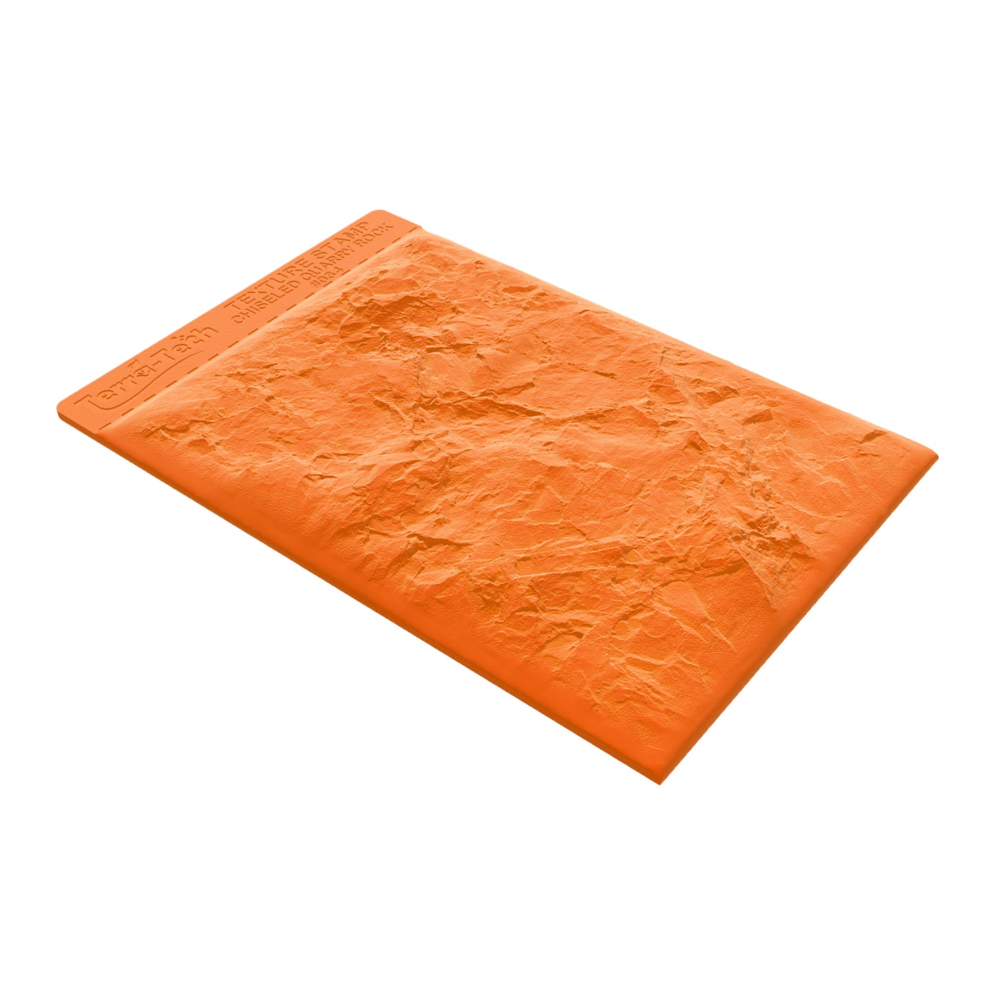 Terra-Tech™ CHISELED QUARRY ROCK — Silicone Texture Rollers & Stamps