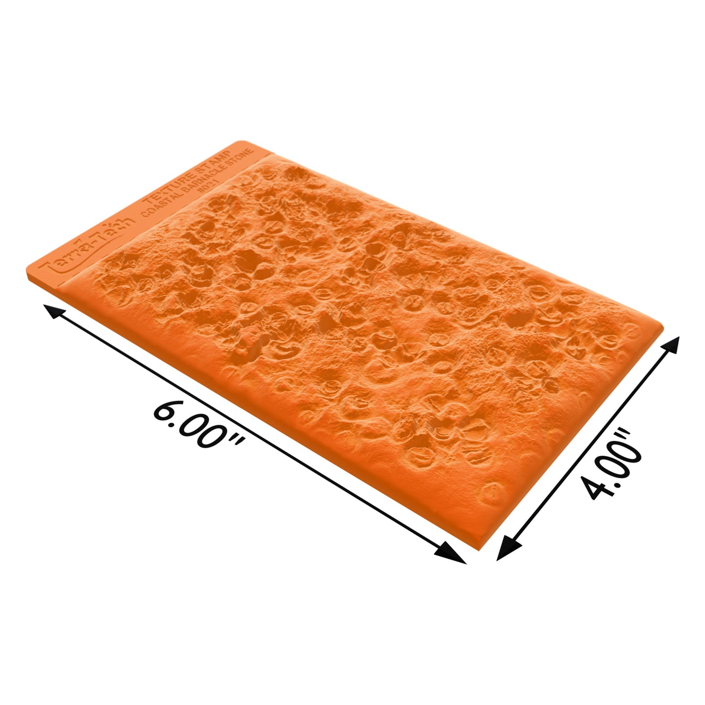 Terra-Tech™ COASTAL BARNACLE STONE — Silicone Texture Rollers & Stamps