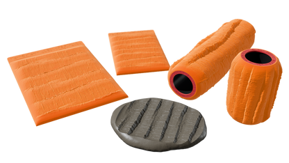 Terra-Tech™ COCONUT PALM BARK — Silicone Texture Rollers & Stamps