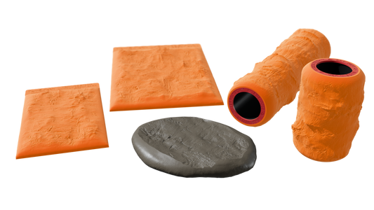 Terra-Tech™ COMMON BEECH BARK — Silicone Texture Rollers & Stamps