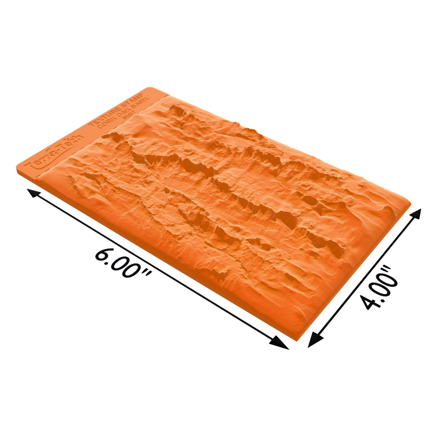 Terra-Tech™ CORK OAK BARK — Silicone Texture Rollers & Stamps
