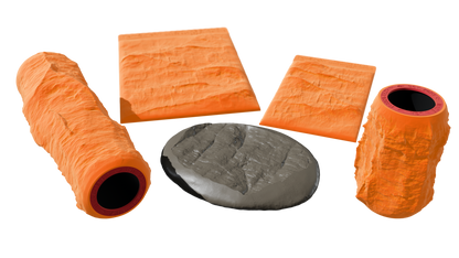 Terra-Tech™ CROSS BEDDED SANDSTONE — Silicone Texture Rollers & Stamps
