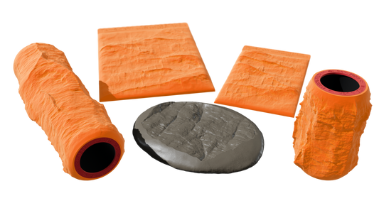 Terra-Tech™ CROSS BEDDED SANDSTONE — Silicone Texture Rollers & Stamps