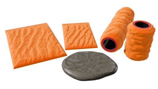 Terra-Tech™ DUNE CREST SAND — Silicone Texture Rollers & Stamps