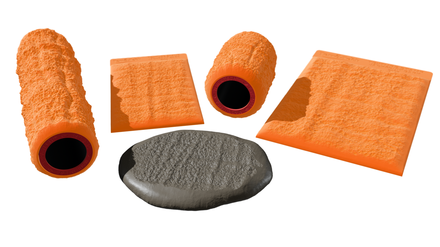 Terra-Tech™ JACKFRUIT BARK — Silicone Texture Rollers & Stamps