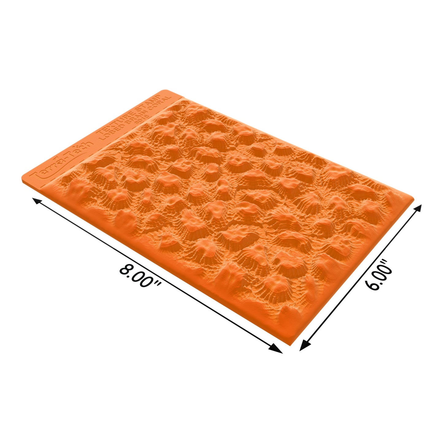 Terra-Tech™ LOBED BRAIN CORAL — Silicone Texture Rollers & Stamps