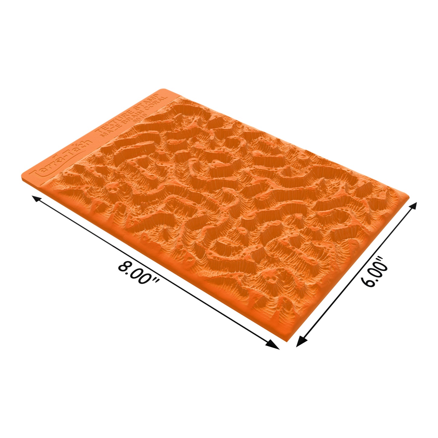 Terra-Tech™ MAZE BRAIN CORAL — Silicone Texture Rollers & Stamps