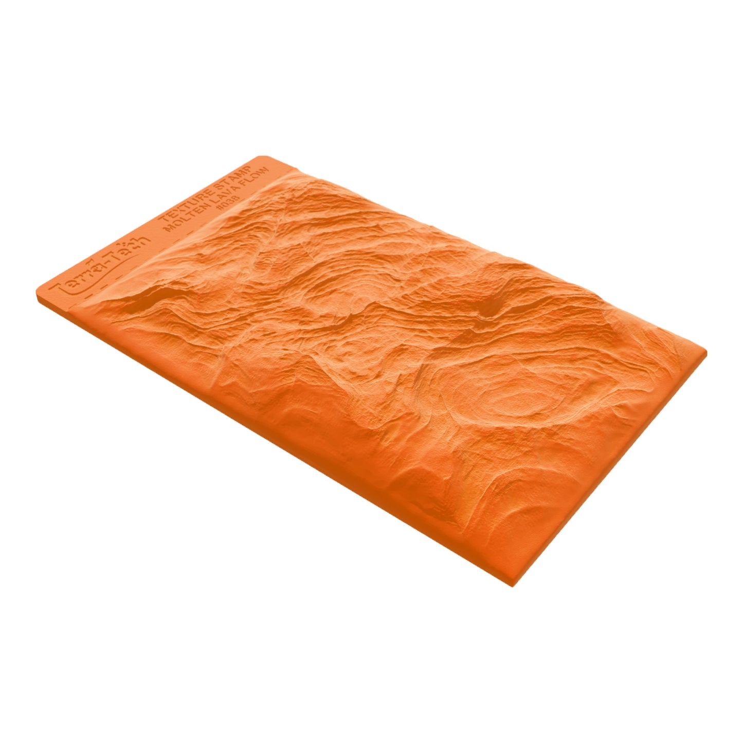 Terra-Tech™ MOLTEN LAVA FLOW — Silicone Texture Rollers & Stamps