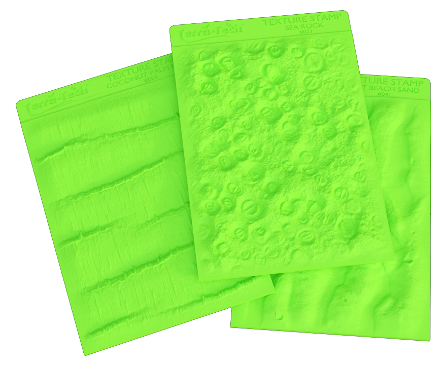 6x8" Premium Rubber Texture Stamp for Concrete