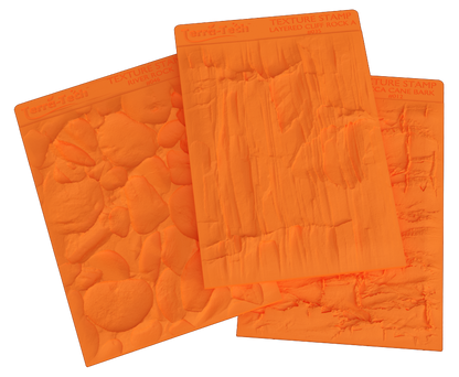 6x8" Premium Silicone Texture Stamp for Epoxy