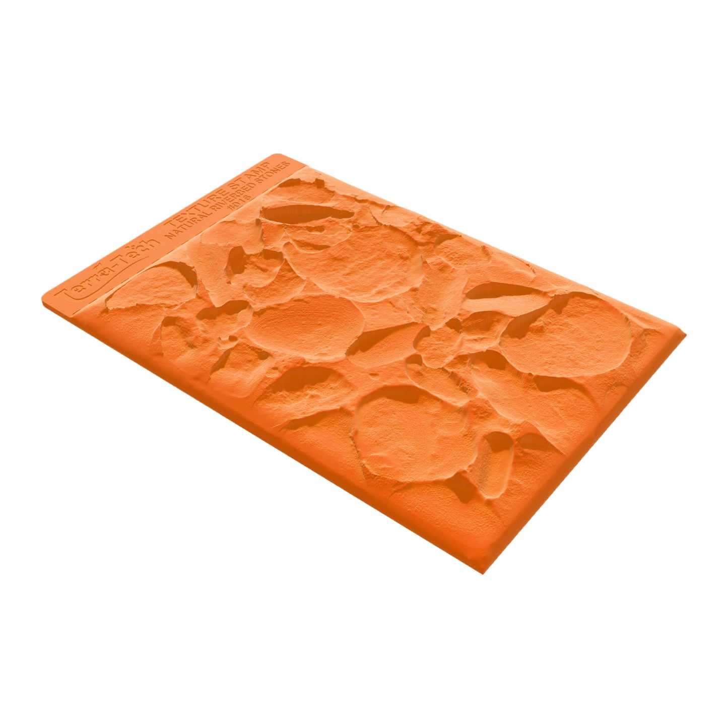 Terra-Tech™ NATURAL RIVERBED STONES — Silicone Texture Rollers & Stamps
