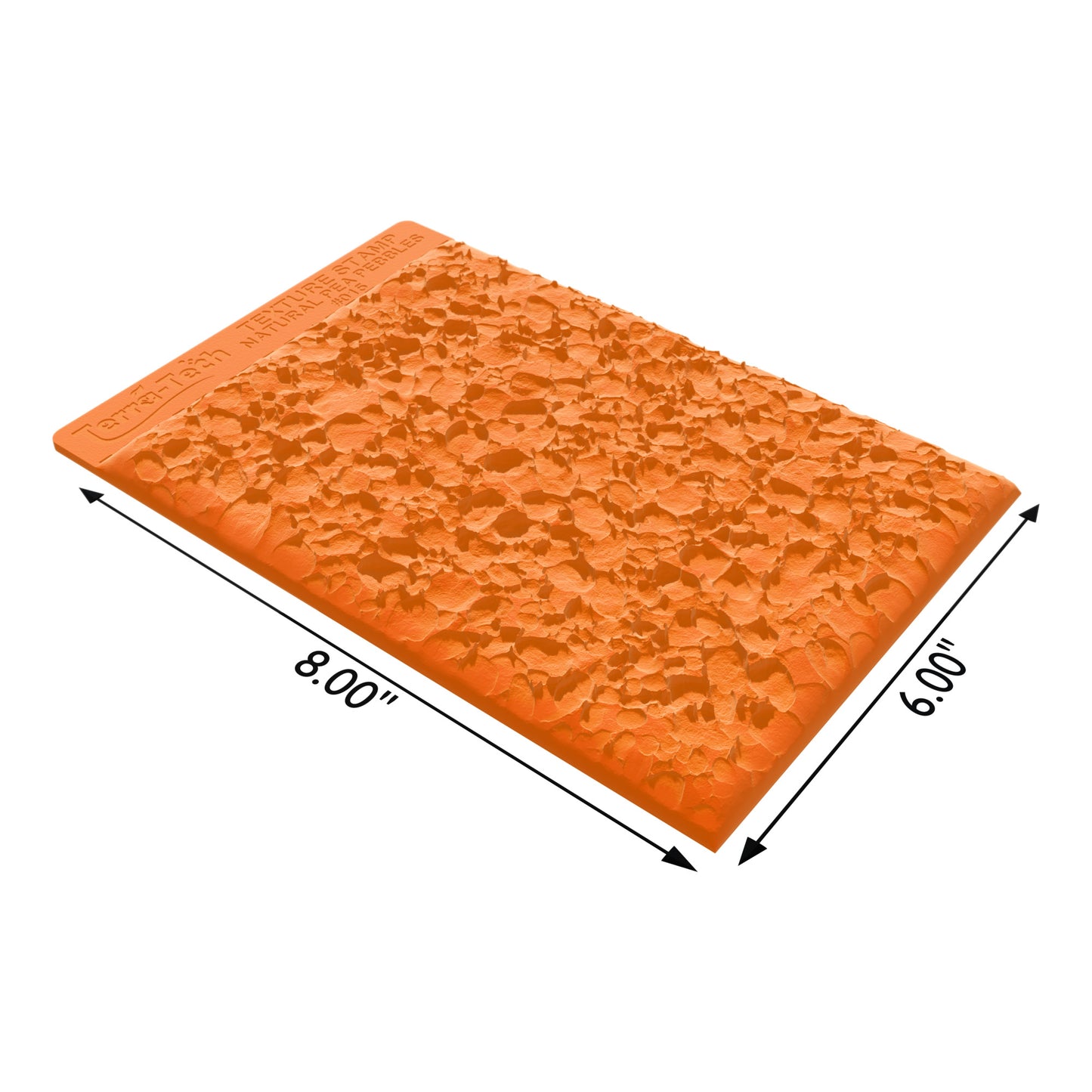 Terra-Tech™ NATURAL PEA PEBBLES — Silicone Texture Rollers & Stamps