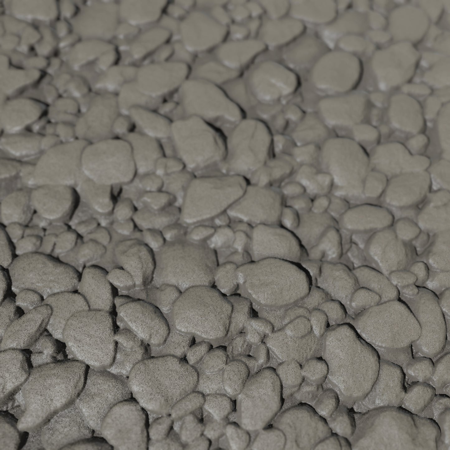Terra-Tech™ NATURAL PEA PEBBLES — Silicone Texture Rollers & Stamps