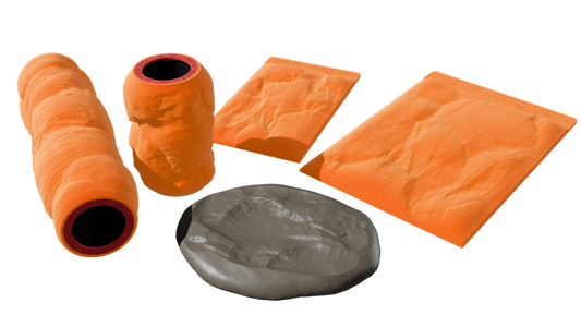Terra-Tech™ NAVAJO DESERT SANDSTONE — Silicone Texture Rollers & Stamps