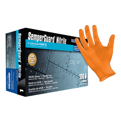 Nitrile Gloves - Powder-Free 5 Mil, 100 ct