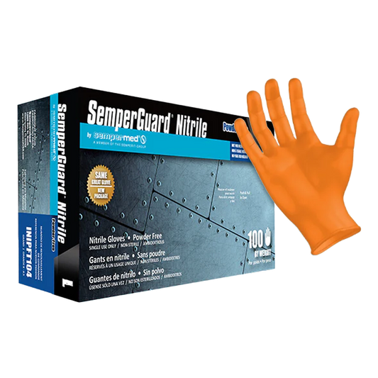 Nitrile Gloves - Powder-Free 5 Mil, 100 ct