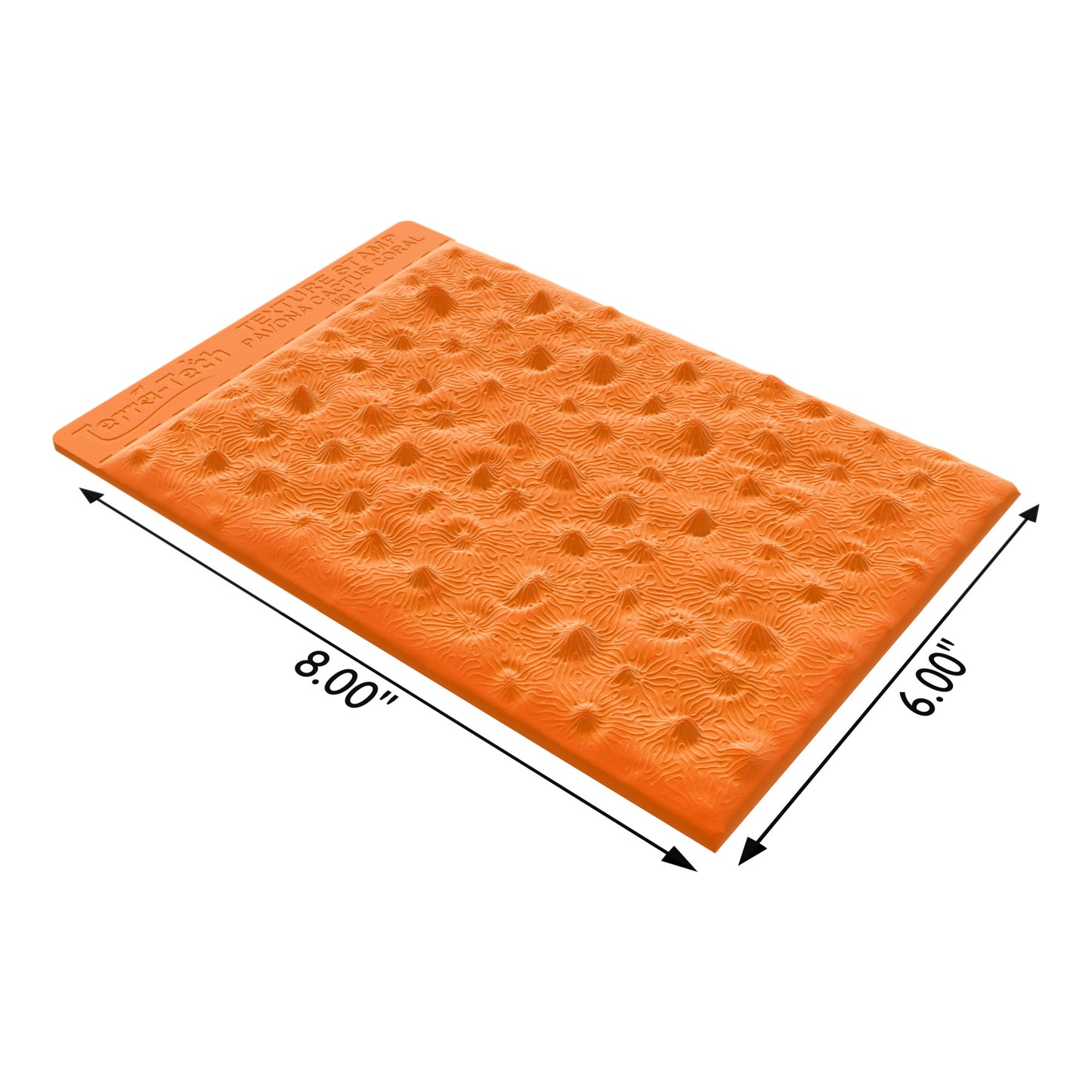 Terra-Tech™ PAVONA CACTUS CORAL — Silicone Texture Rollers & Stamps