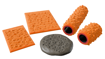 Terra-Tech™ PAVONA CACTUS CORAL — Silicone Texture Rollers & Stamps