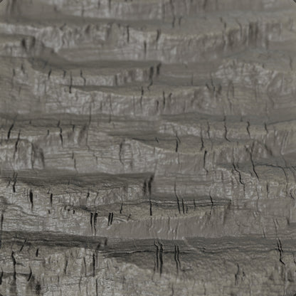 Terra-Tech™ PINDO PALM BARK — Silicone Texture Rollers & Stamps