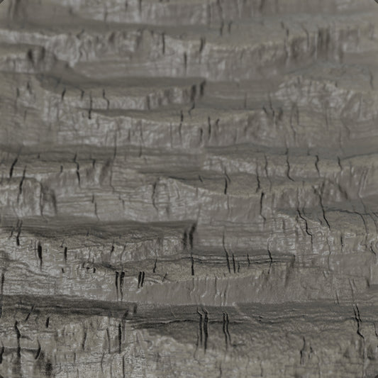 Terra-Tech™ PINDO PALM BARK — Silicone Texture Rollers & Stamps
