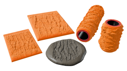 Terra-Tech™ SUGAR PINE BARK — Silicone Texture Rollers & Stamps